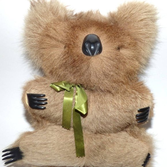 Retro handmade musical koala